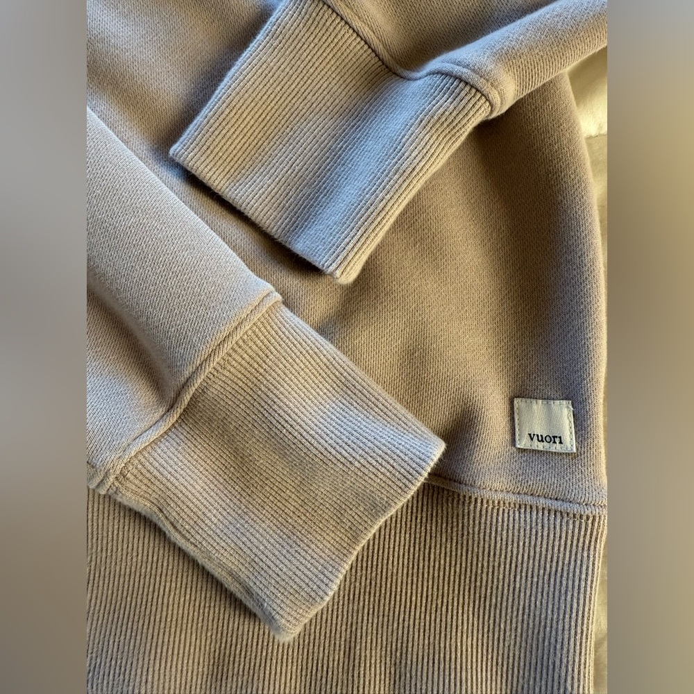VUORI Sedona Weekender Crew Soft Pewter sz M - Picture 4 of 6